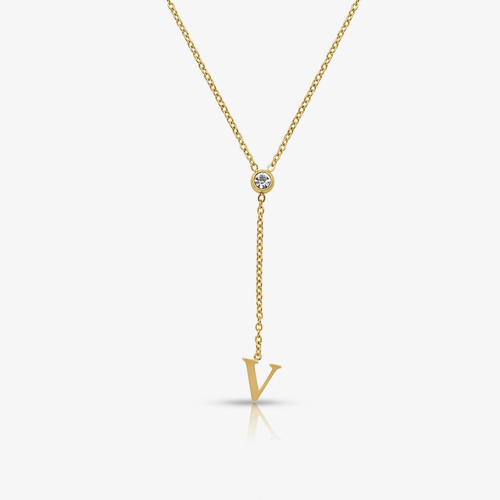 Love Letter Lariat Necklace