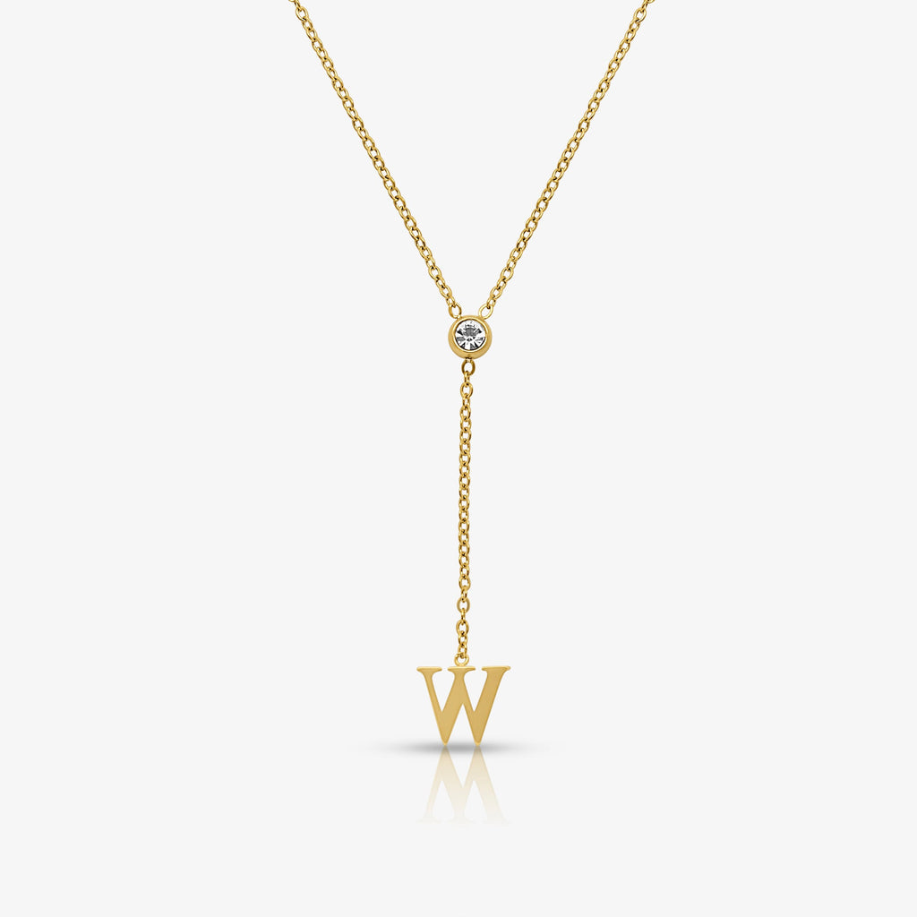 Love Letter Lariat Necklace