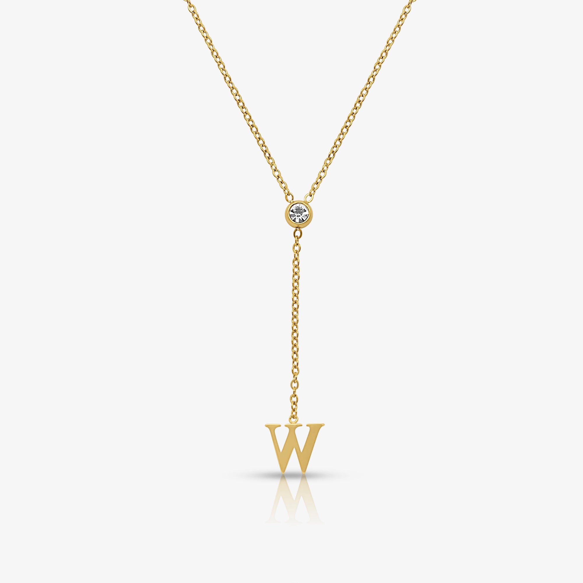 Love Letter Lariat Necklace