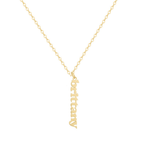 Custom/Personalized Mini Vertical Charm Nameplate Necklace - AQeCom