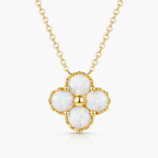 Opal Blossom Necklace
