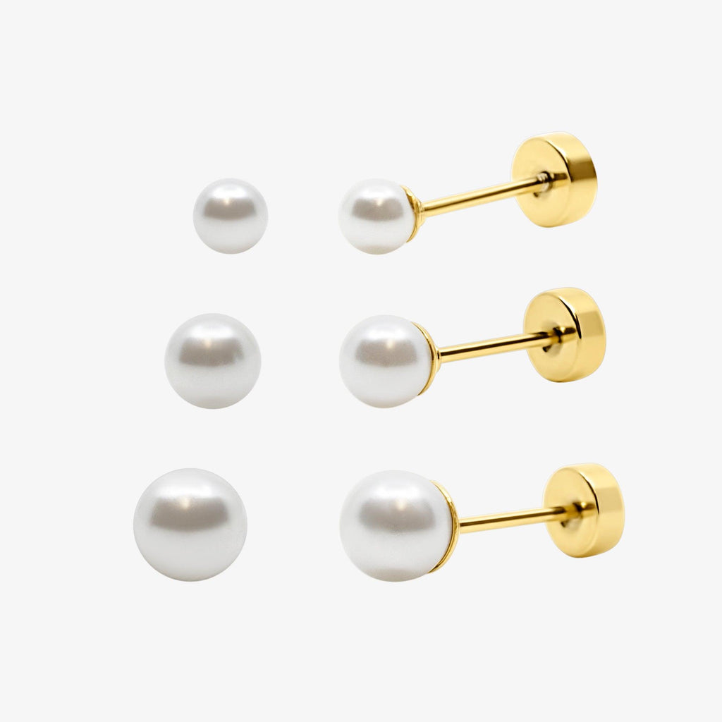 Lover Girl Flat Back Earring 3 Piece Set