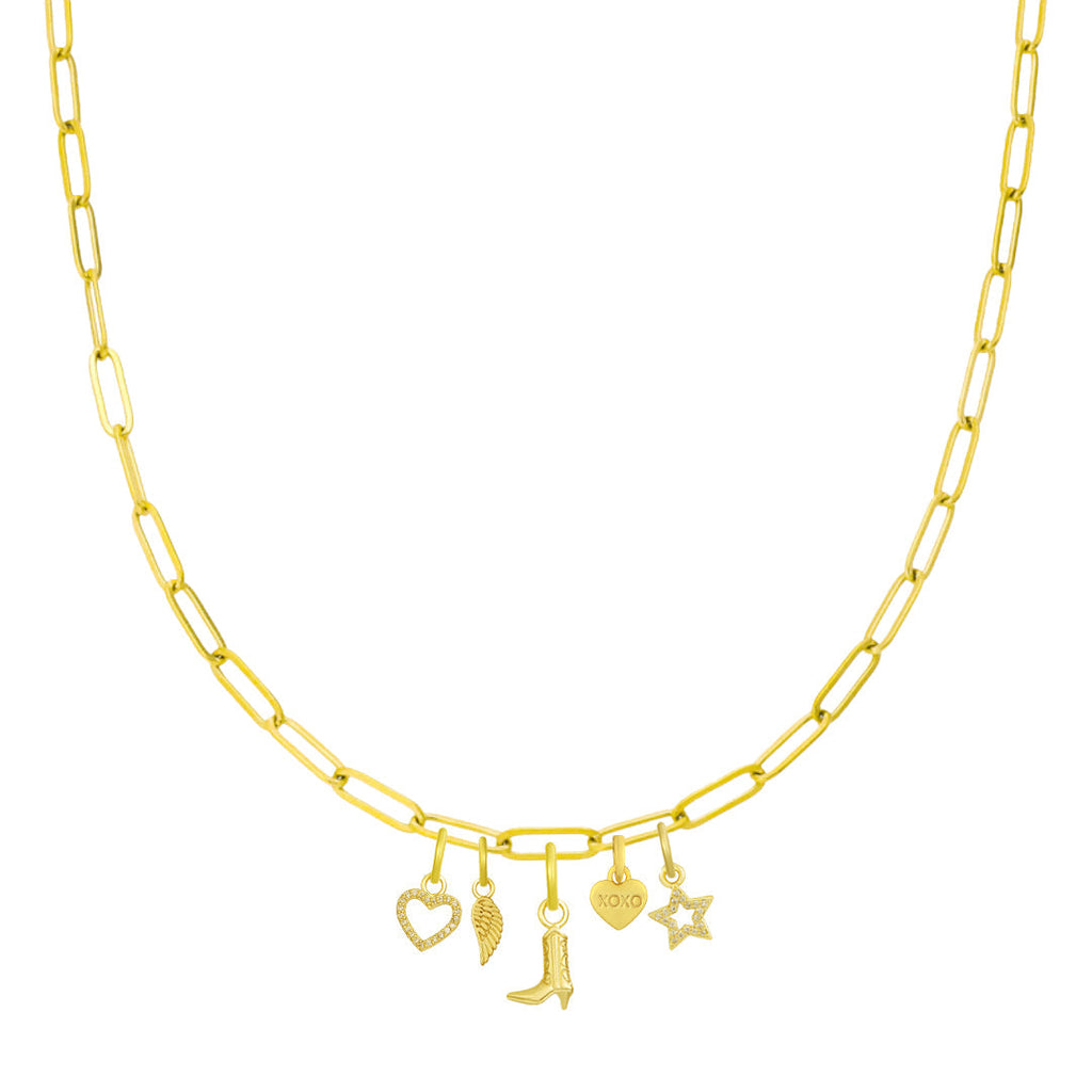 Dream Rodeo Charm Bundle Necklace - AQeCom