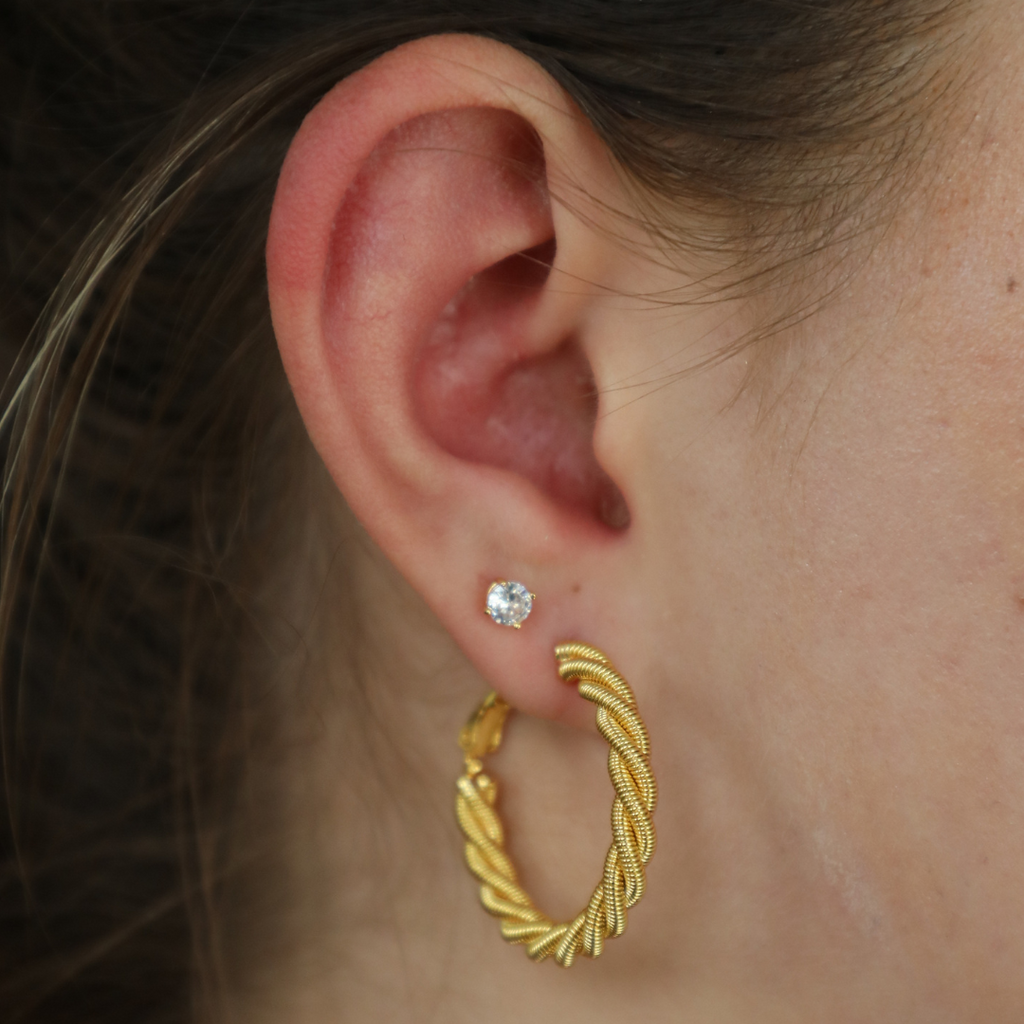 Roped Up Hoops