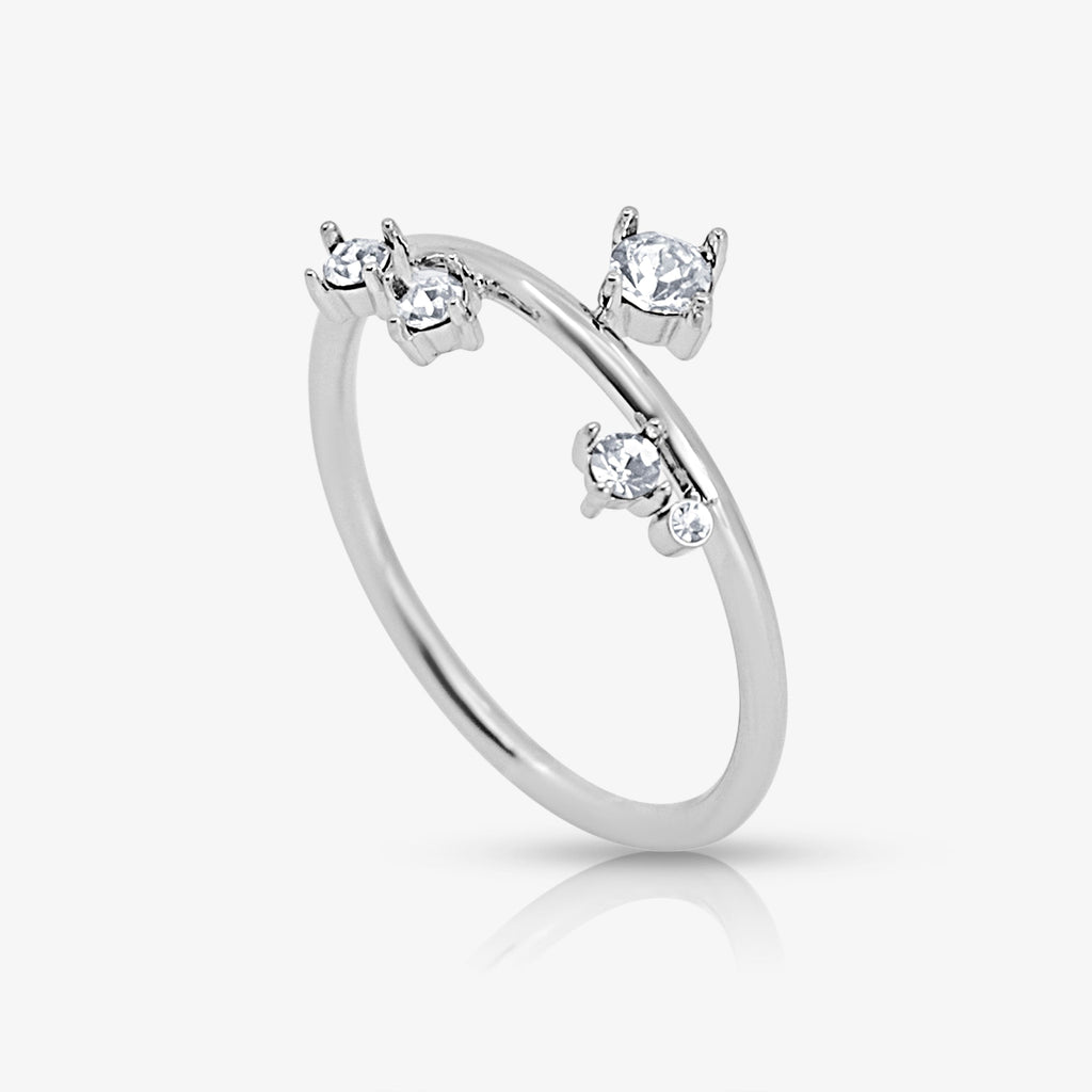 Triple Spark Drop Pinky Ring